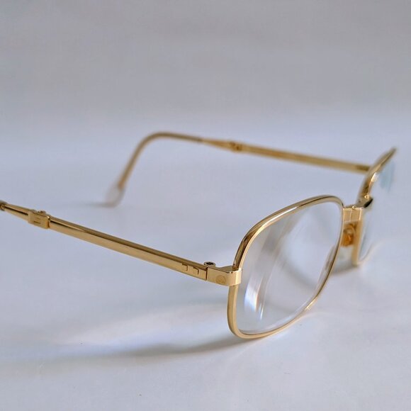 NWT Vintage 90's Rectangle Folding Reading Glasses (S. Gold) - Picture 2 of 6